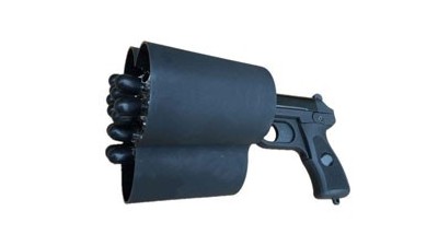 三連發(fā)網(wǎng)槍，叫網(wǎng)槍卻傷不了人！3秒內(nèi)網(wǎng)住歹徒的神器！